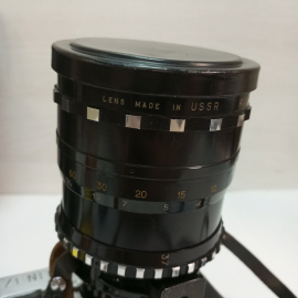 Фотоаппарат Зенит-6 в комплекте с объективом Рубин-1, в кофре с фильтрами, редкий, СССР. Картинка 21